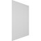 Ekena Millwork 94H x 3/8T Adjustable PVC Slat Wall Panel Kit w/ 2W Slats, Unfinished contains 22 Slats SWP66X94X0375UN - alternate 4